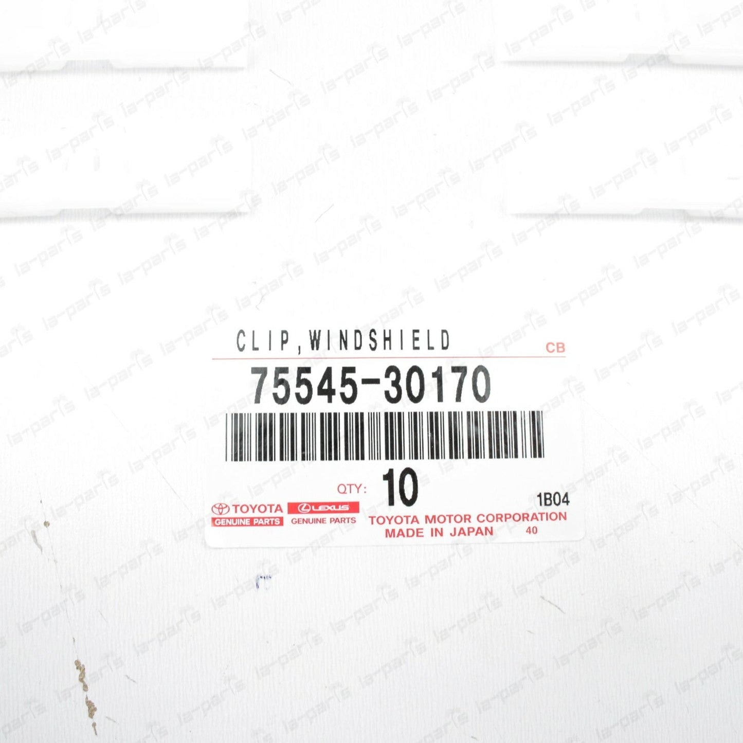 NEW GENUINE FOR LEXUS IS250 IS350 2014-2018 WINDSHIELD SIDE MOULDING CLIPS SET