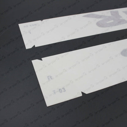 GENUINE HONDA CIVIC TYPE-R EK9 SIDE DECAL DARK OUTLINE 75773-S03-Z00ZA SET OF 2