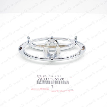 NEW GENUINE TOYOTA 2006-2009 4RUNNER FRONT RADIATOR GRILLE EMBLEM 75311-35220