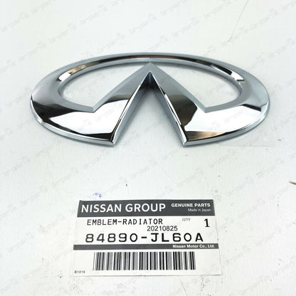 NEW GENUINE INFINITI G37 COUPE Q60 COUPE TRUNK LID EMBLEM 84890-JL60A