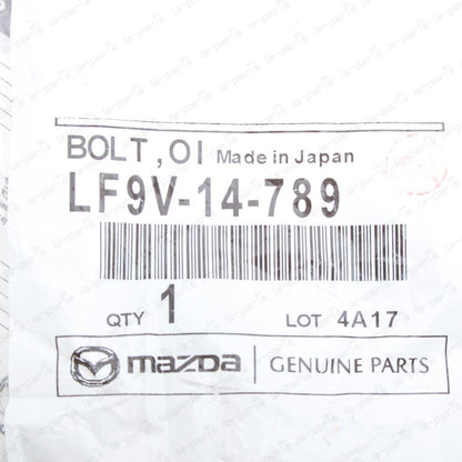 New Genuine OEM Mazda 2006-2015 Mazda5 Mazda6 CX-7 Oil Cooler Bolt LF9V-14-789
