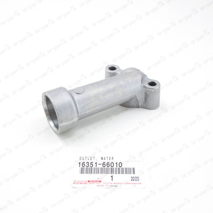 NEW GENUINE TOYOTA 95-97 LAND CRUISER 80 LX450 WATER BY-PASS OUTLET 16351-66010