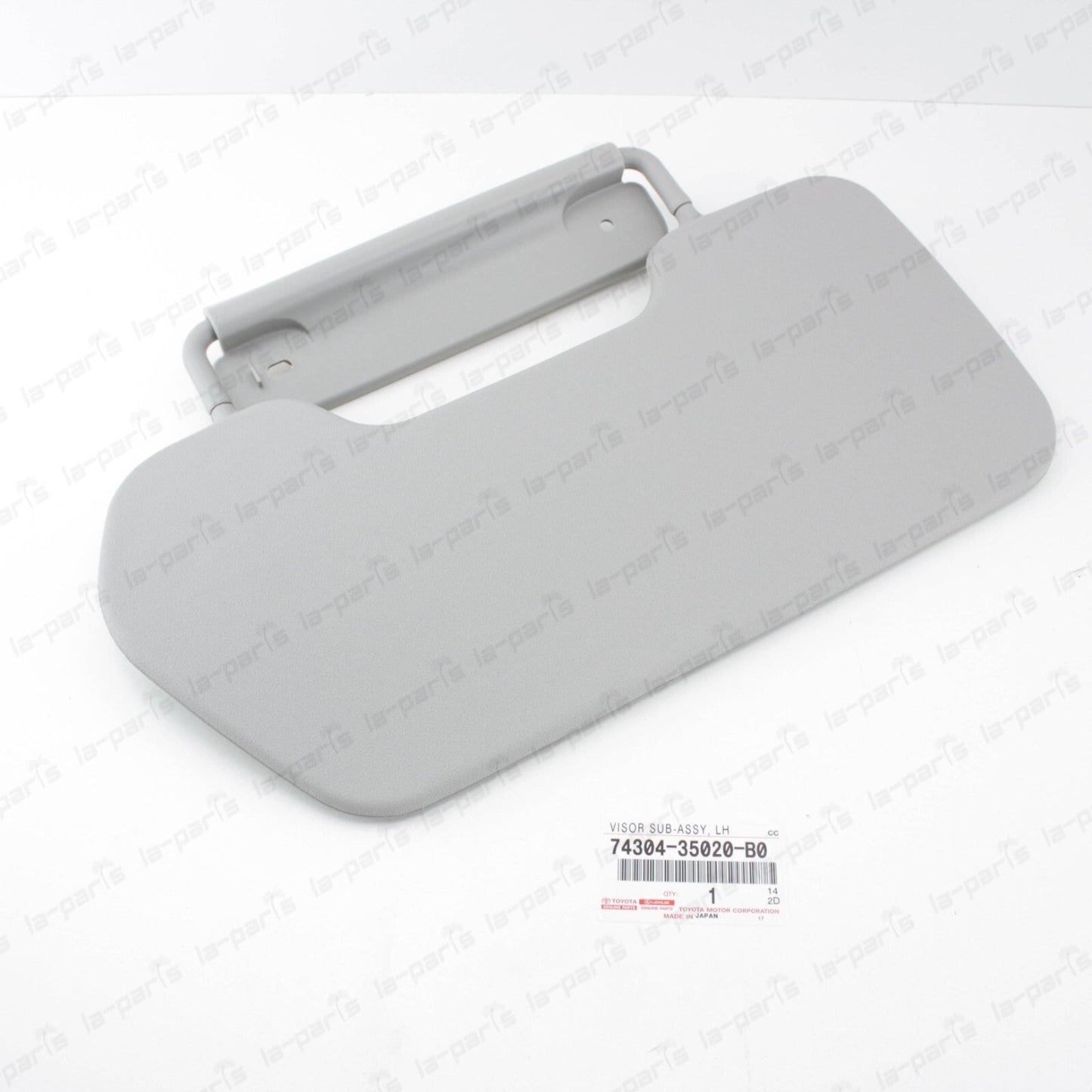 NEW GENUINE TOYOTA 2008-2014 FJ CRUISER  LEFT GRAY DRIVER SIDE VISOR