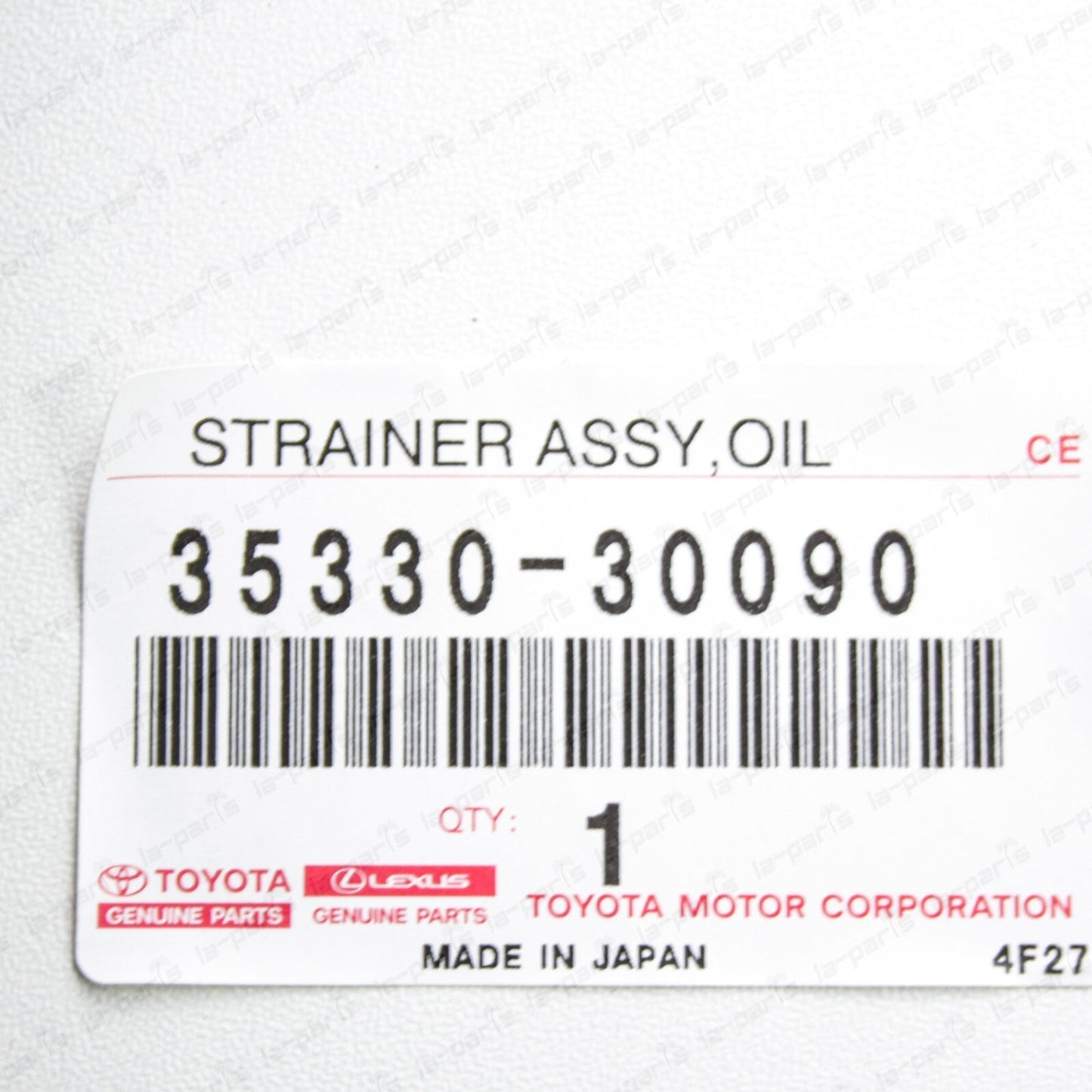 Genuine Lexus IS250 RWD Transmission Oil Strainer with Oil Pan Gasket & O-Ring