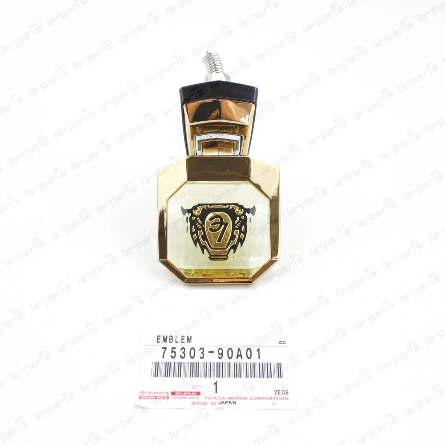 New Genuine Toyota Land Cruiser FJ60 60 Series Hood Logo Gold Emblem 75303-90A01