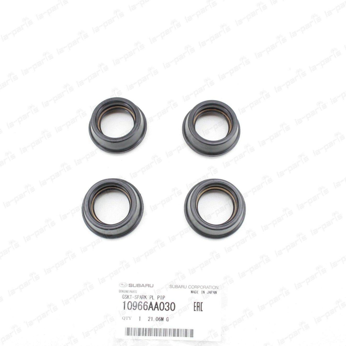 NEW GENUINE SUBARU IMPREZA FORESTER OUTBACK SPARK PLUG TUBE SEAL 10966AA030 x 4
