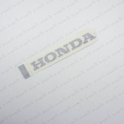 New Genuine OEM Honda 88-91 CRX EF Rear "HONDA" Decal Sticker Silver