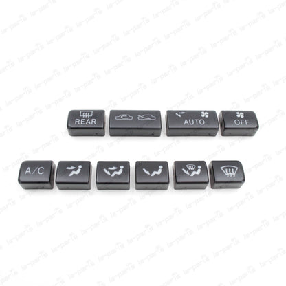 NEW GENUINE TOYOTA SUPRA JZA80 RHD A/C CLIMATE CONTROL HEATER KNOBS JDM