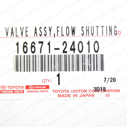 Genuine Toyota 19-22 Corolla UX200 Coolant Flow Control Valve No.1 16671-24010
