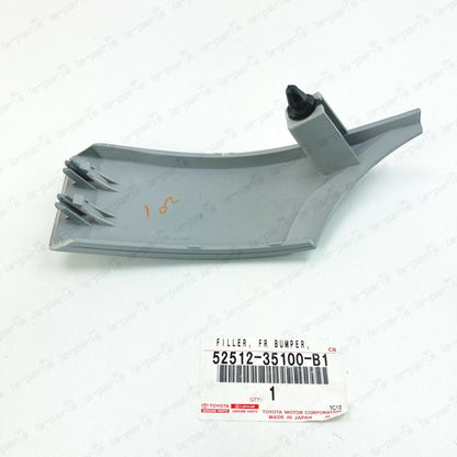 NEW GENUINE TOYOTA FJ CRUISER GRAY FRONT RIGHT BUMPER FILLER 52512-35100-B1
