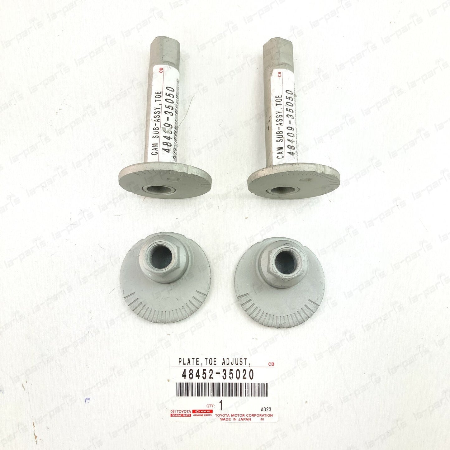 NEW GENUINE TOYOTA 4RUNNER TACOMA LOWER CONTROL CAM PLATE TOE ADJUST CAMBER