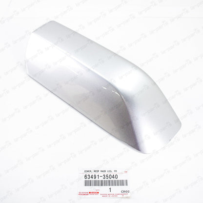 Genuine OEM Toyota 10-22 4Runner Silver Front Right Roof Rack Cover 63491-35040