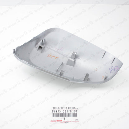 GENUINE TOYOTA 12-18 PRIUS "C" PASSENGER MIRROR COVER SILVER 87915-52170-B0