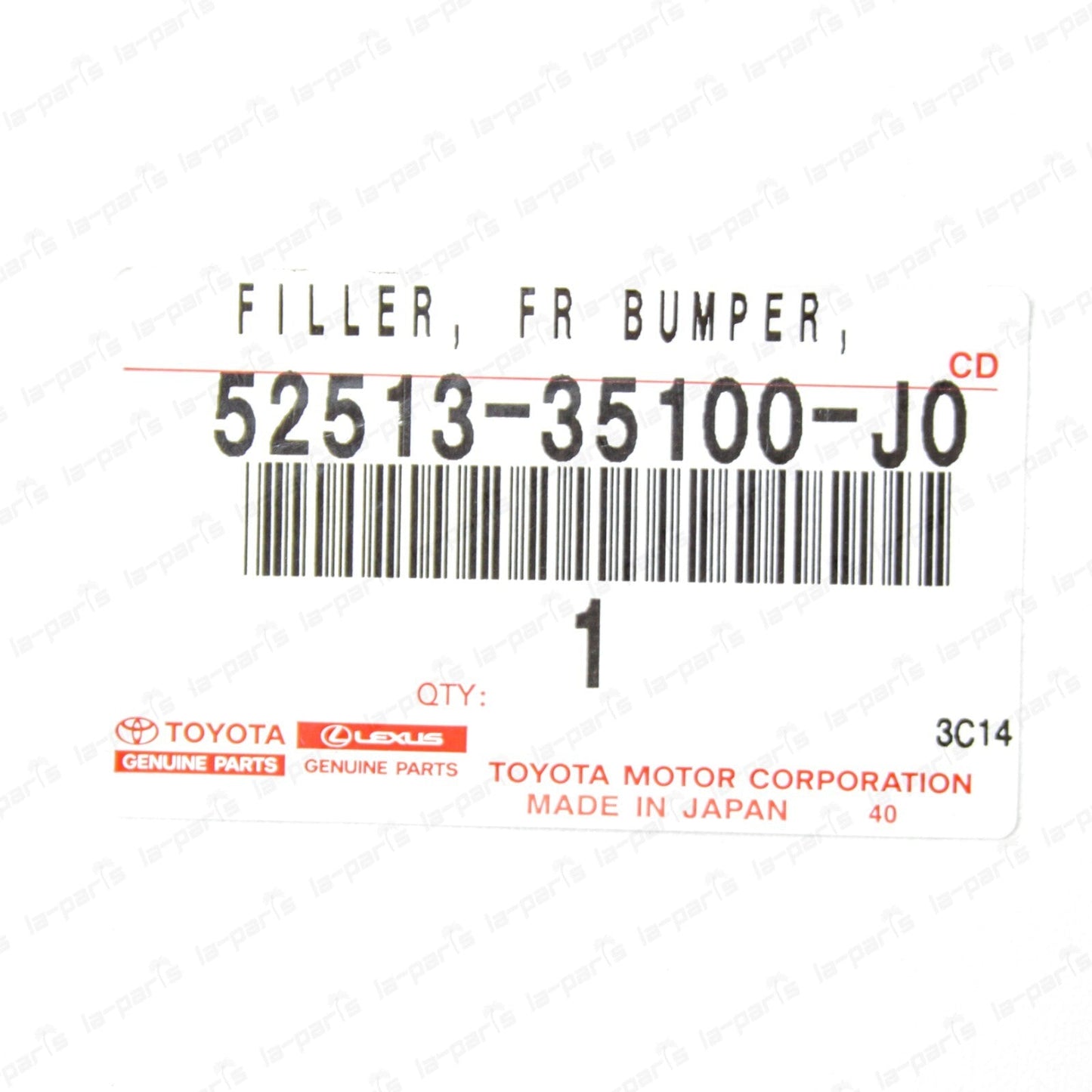 New Genuine OEM Toyota 2007-2014 FJ Cruiser Blue 2JV Front Bumper Filler PAIR