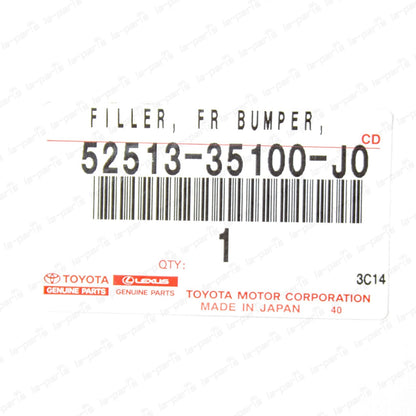 New Genuine OEM Toyota 2007-2014 FJ Cruiser Blue 2JV Front Bumper Filler PAIR
