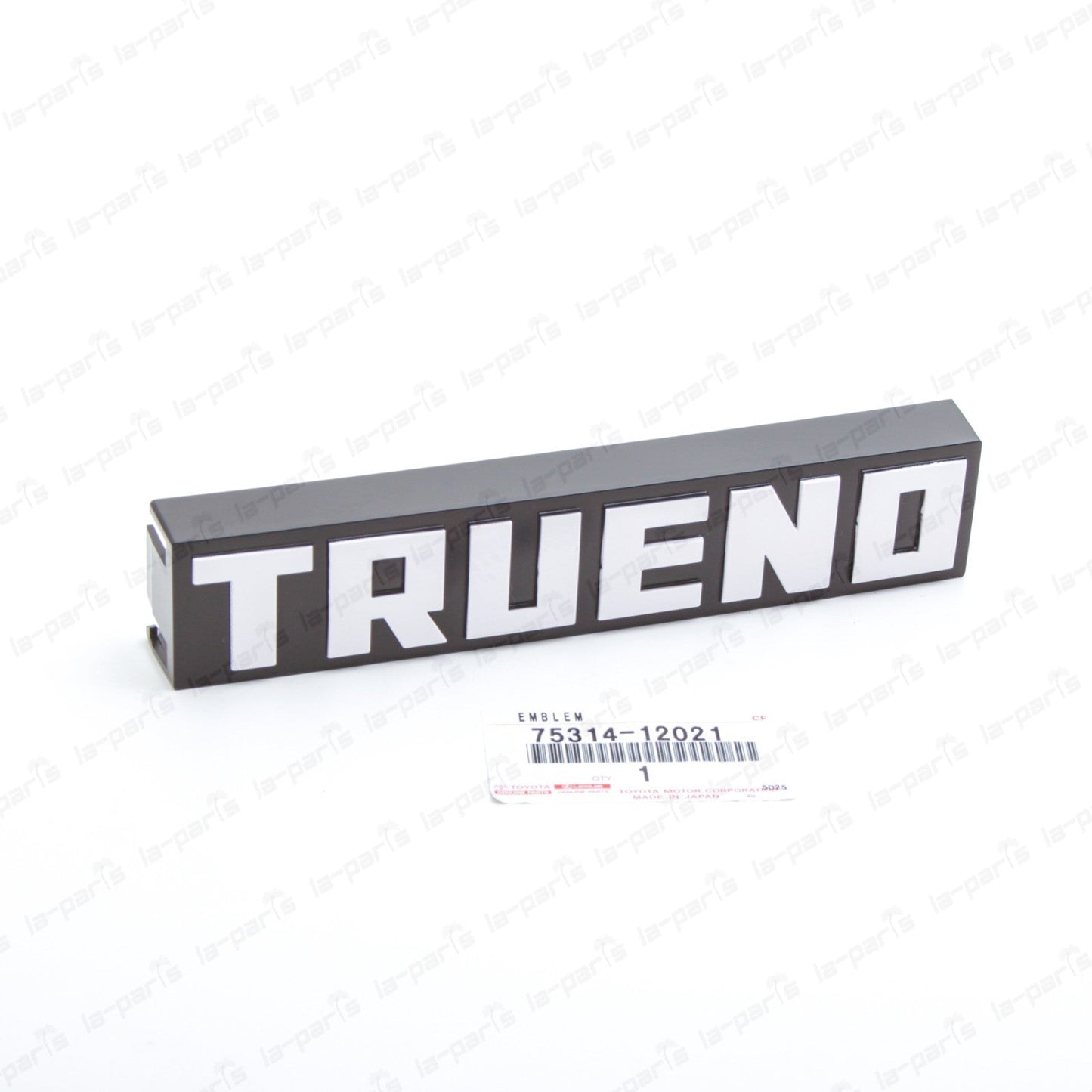Genuine Toyota Corolla Sprinter TRUENO AE86 Front Bumper Logo Emblem 75314-12021