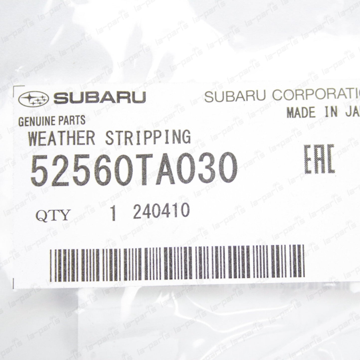 New Genuine OEM Subaru 90-98 Sambar Truck KS3 KS4 Engine Hood Bed Lid Molding