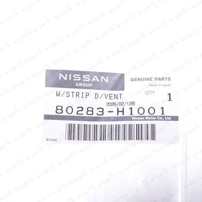 New Genuine OEM Nissan Datsun 1200 Front LH & RH Ventilator Weatherstrip SET