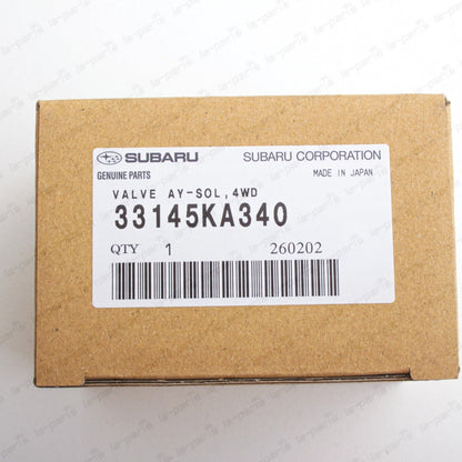 New Genuine OEM Subaru 99-12 Sambar TT2 AWD Switch Valve Solenoid 33145KA340