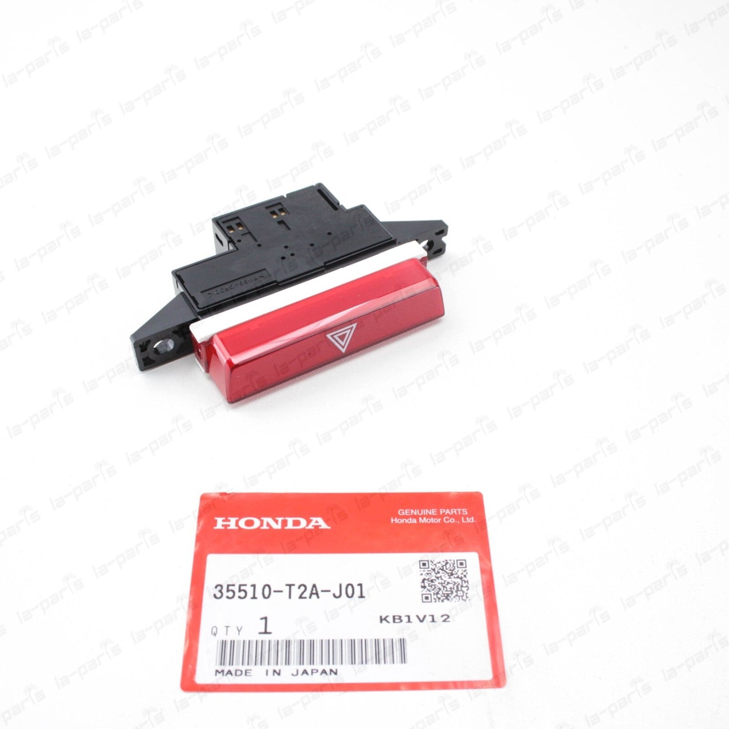 NEW GENUINE HONDA 13-17 ACCORD HYBRID RED CLEAR HAZARD SWITCH 35510-T2A-J01