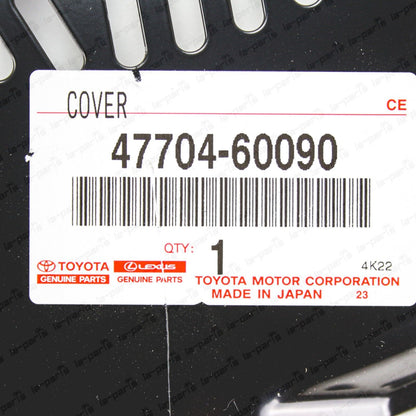 Genuine Toyota 08-21 Land Cruiser Lexus LX570 Front Disc Brake Dust Cover Pair