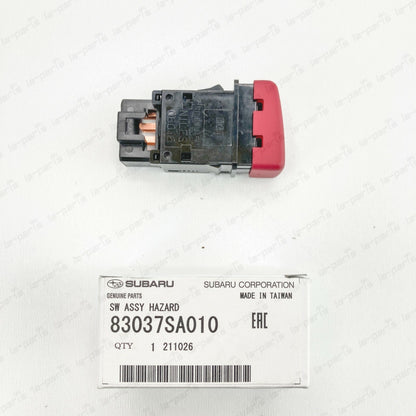 GENUINE SUBARU JDM 2003-2007 FORESTER STI SG5 SG9 SG9L RED HAZARD SWITCH BUTTON