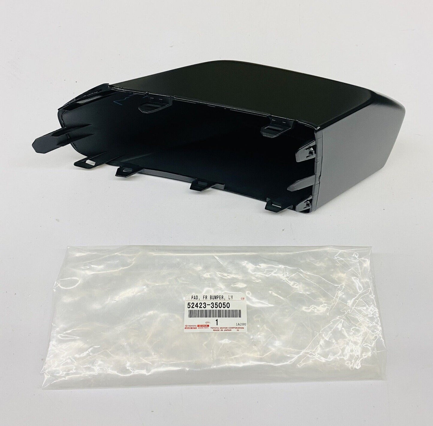 Genuine For Toyota Fj Cruiser 2007-2014 Black Front Left & Right Bumper Pad Set