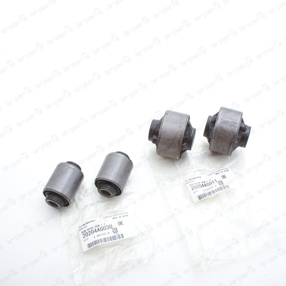 New Genuine OEM Subaru Front Control Arm Bushings 20204AG030 20204AG011 SET OF 4
