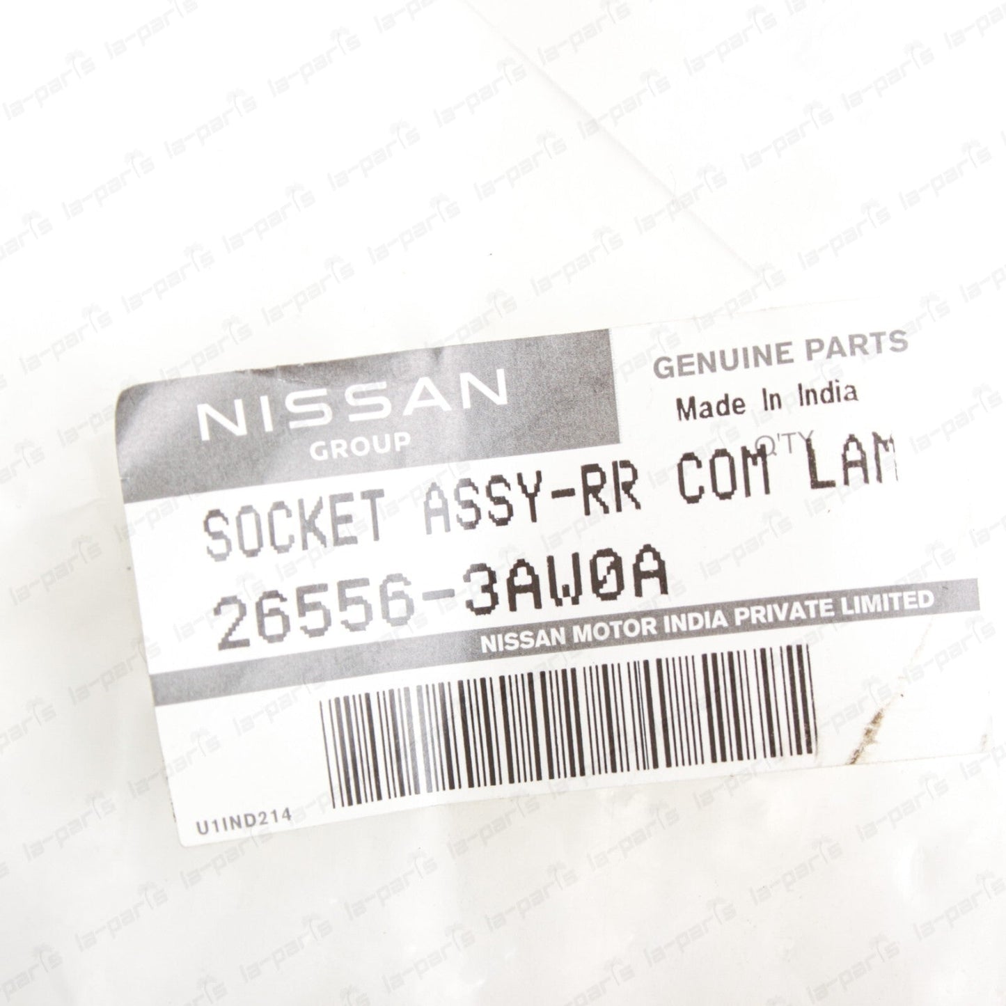 New Genuine Nissan 12-19 Versa Driver Rear Combination Lamp Socket 26556-3AW0A