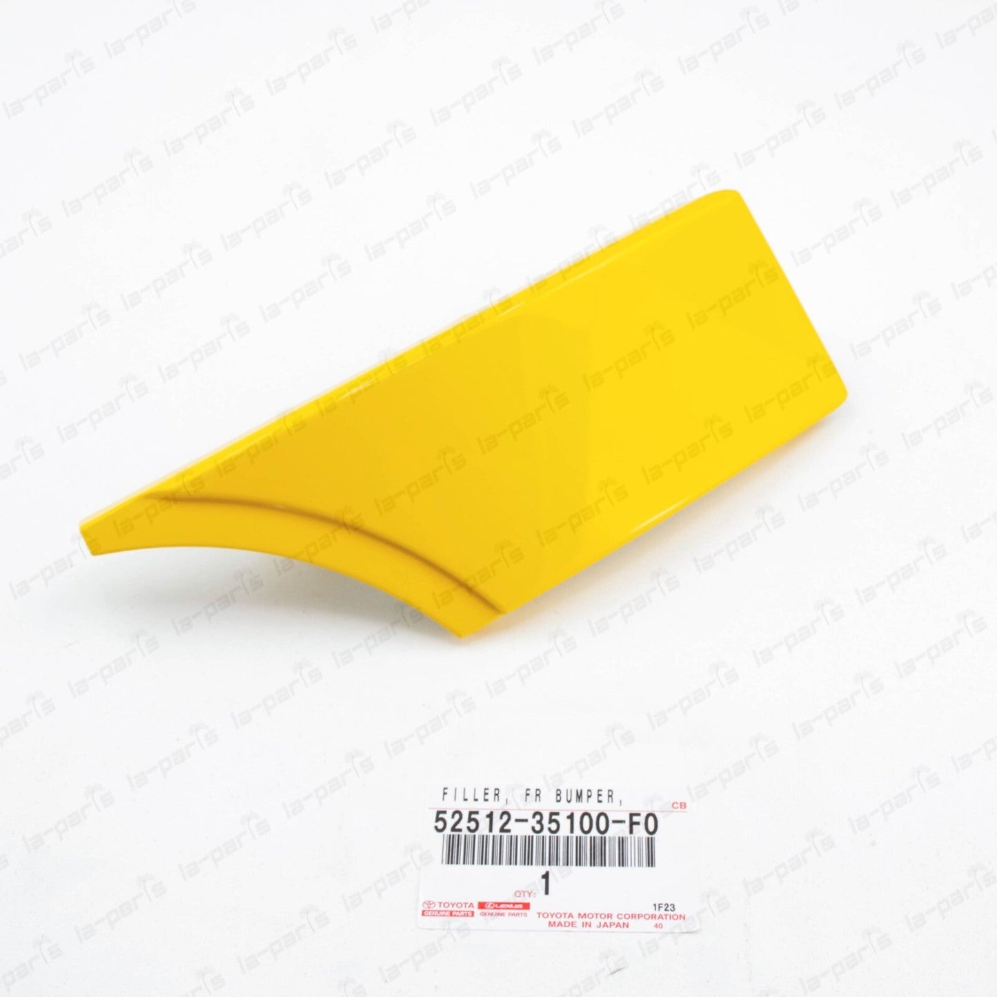 New Genuine Toyota FJ Cruiser 07-14 yellow Front RH Bumper Filler 52512-35100-F0
