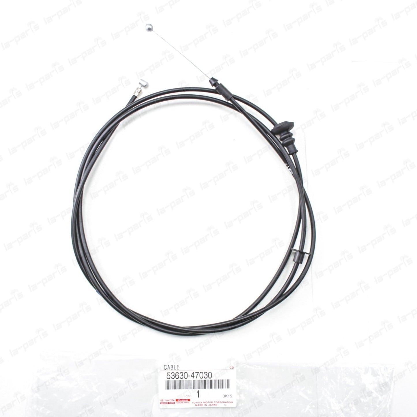 New Genuine OEM Toyota 04-09 Prius Hood Lock Control Release Cable 53630-47030