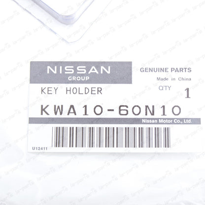 New Genune Nissan NISMO Intelligent Key Case Full Cover Chrome Red KWA10-60N10