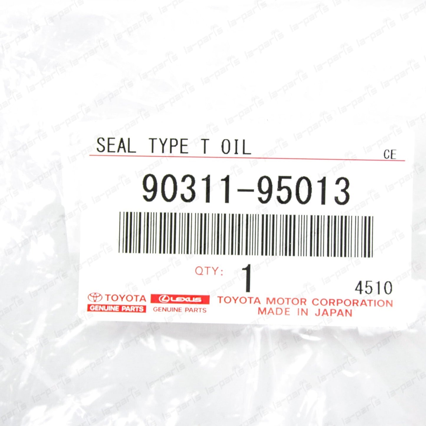 Genuine Toyota 1UZFE 2UZFE 3UZFE 1GZFE 3URFE 1URFE Rear Main Seal 90311-95013