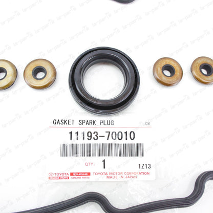 GENUINE TOYOTA TUNDRA 4RUNNER TACOMA 3.4L  5VZFE VALVE COVER GASKETS SEALS SET