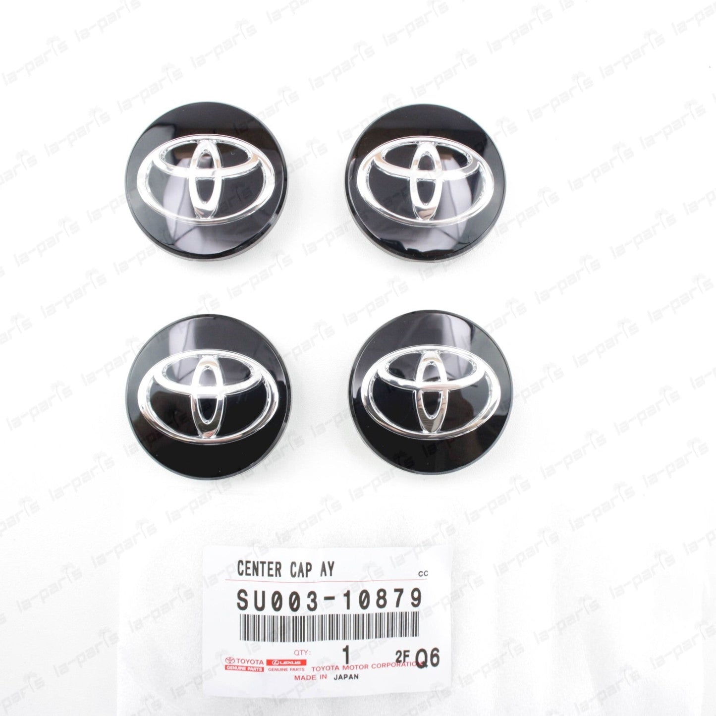 GENUINE TOYOTA 13-16 GT86 86 ZN6 SCION FRS BLACK CENTER WHEEL CAPS JDM SET OF 4