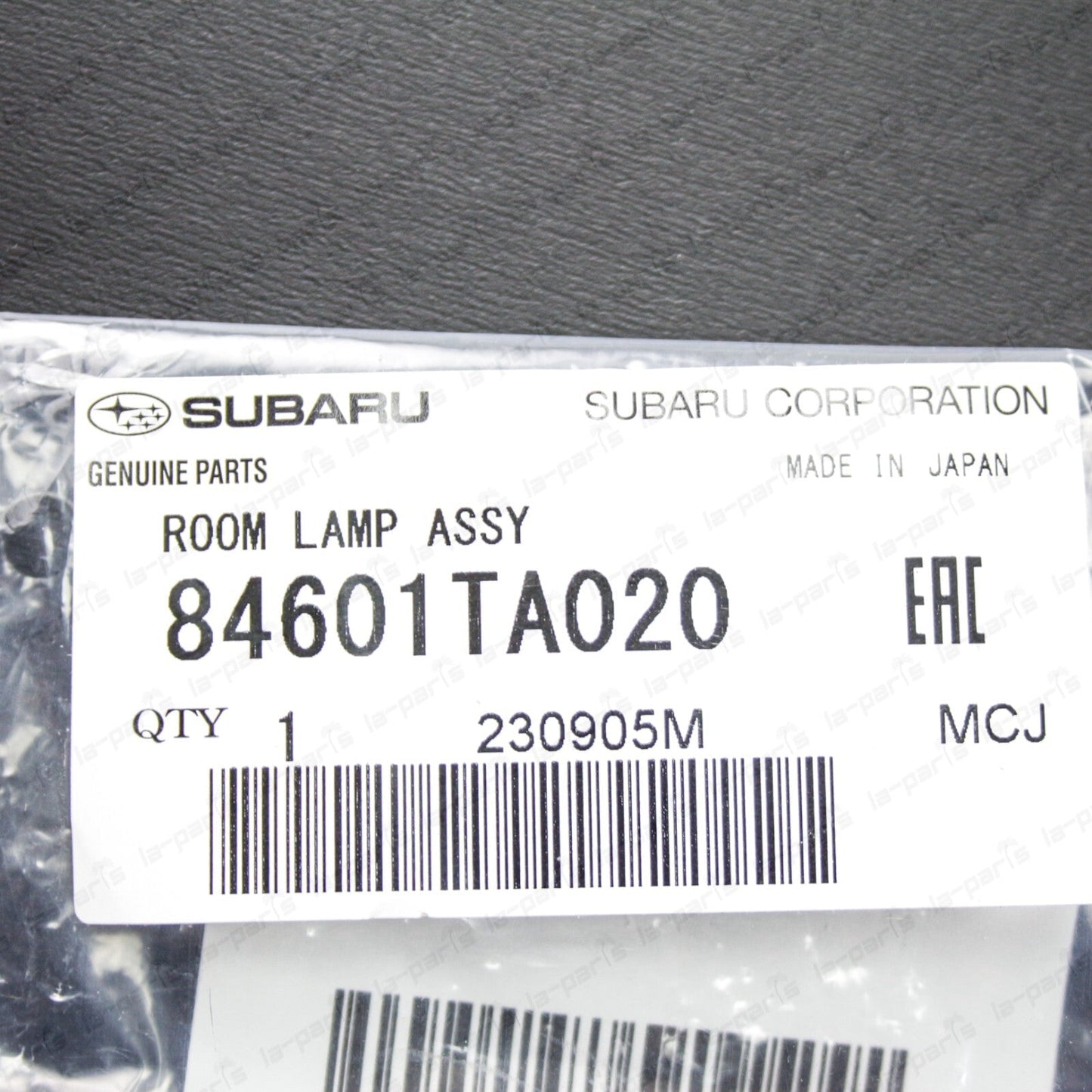 New Genuine OEM Subaru 90-12 Sambar KV KS TT TV TW Room Lamp Assy 84601TA020