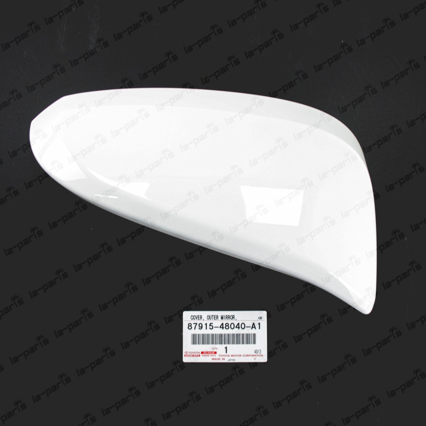 New Genuine Toyota 14-18 Rav4 040 White Passenger Side Outer Mirror Cover