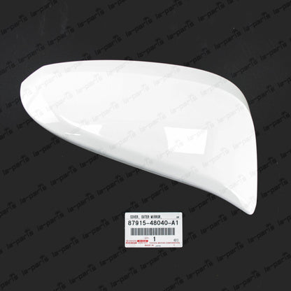 New Genuine Toyota 14-18 Rav4 040 White Passenger Side Outer Mirror Cover