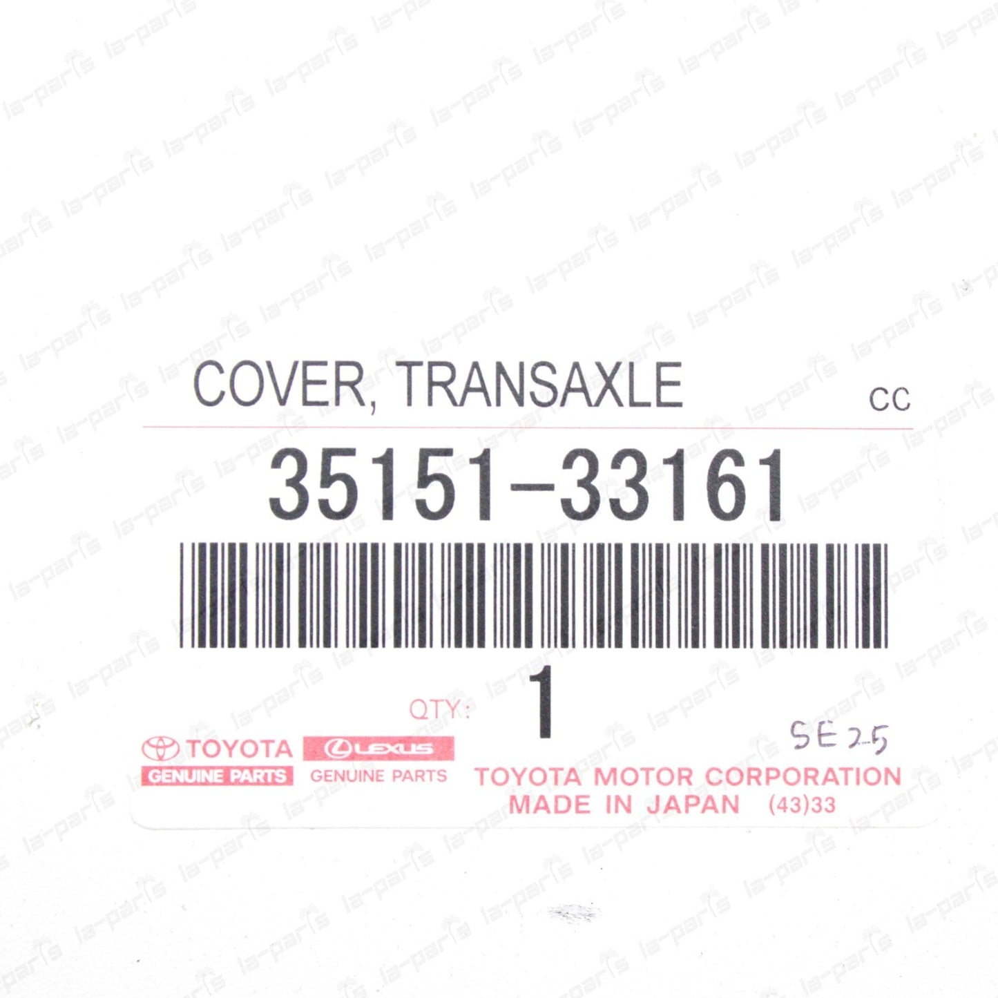 New Genuine Toyota RAV4 Camry Highlander Sienna Transmission Transaxle Oil Pan