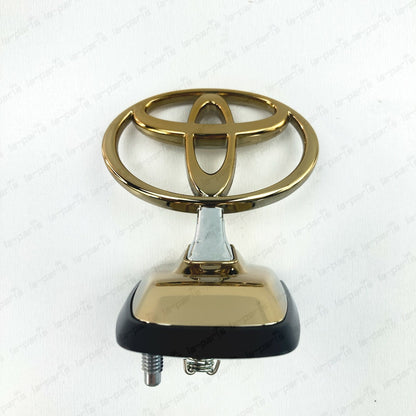 GENUINE TOYOTA 98-07 LAND CRUISER 100 HOOD EMBLEM BADGE GOLD 75303-60080