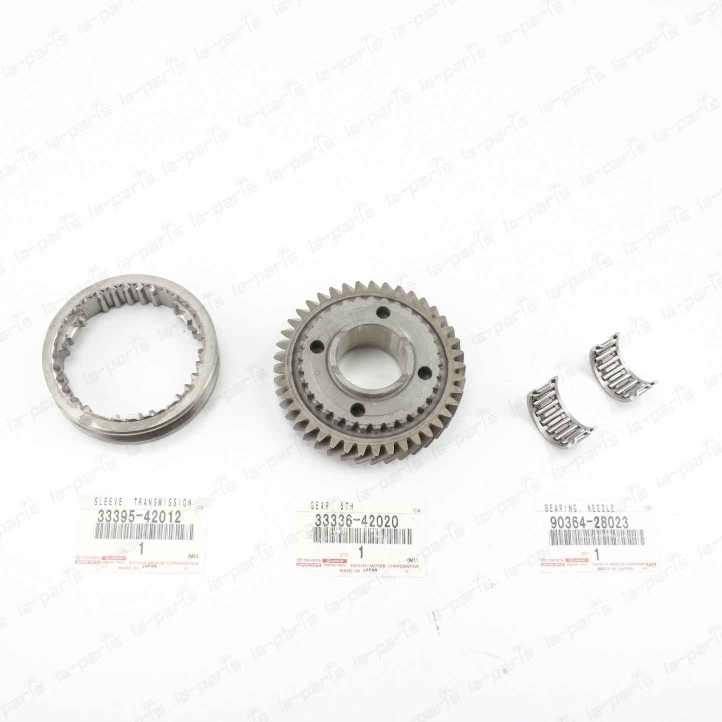 New Genuine Toyota Corolla Matrix 5th Gear Repair Kit 41 Teeth 3pc 33336-42020