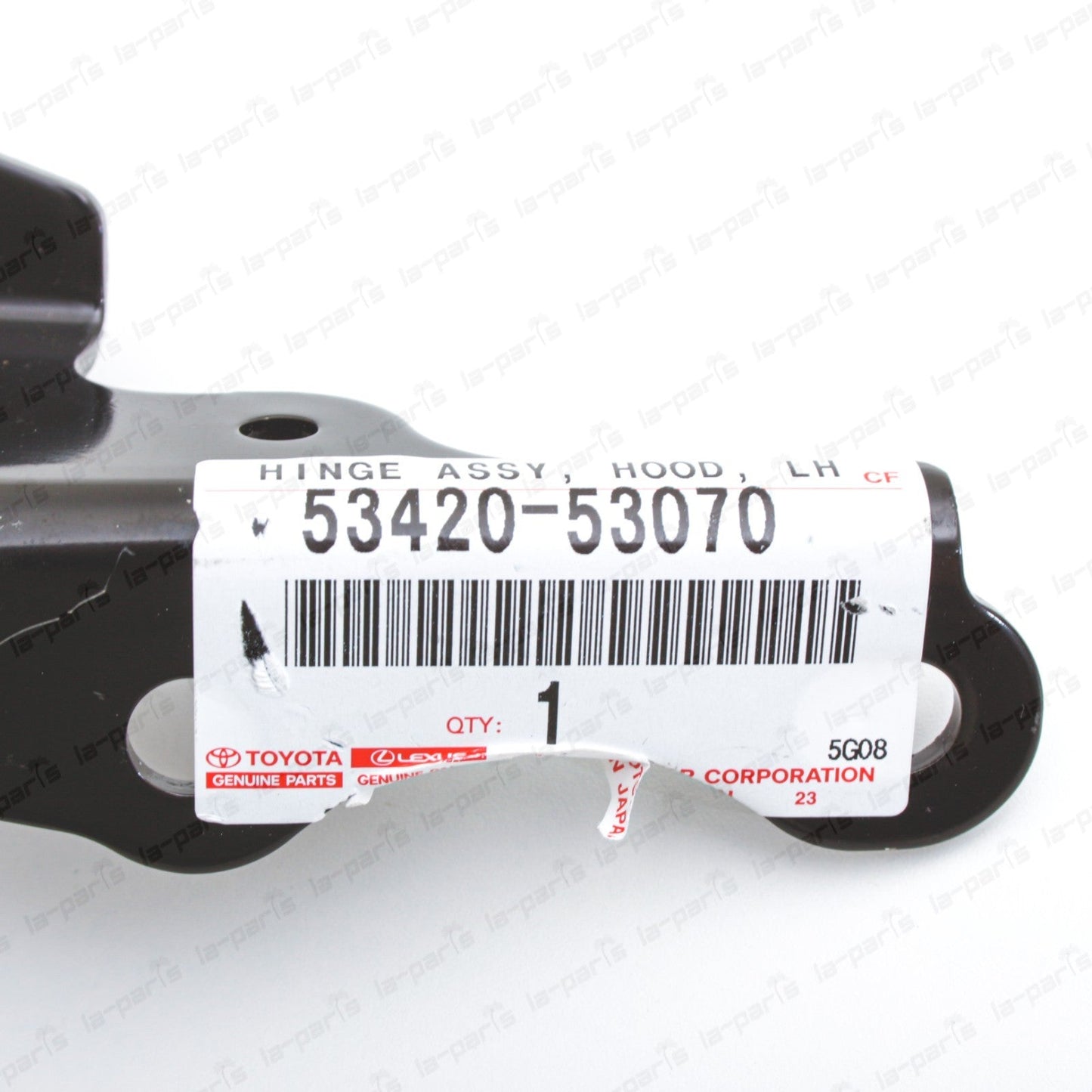New Genuine OEM Lexus 08-13 ISF Hood Hinge Set 53410-53070 & 53420-53070