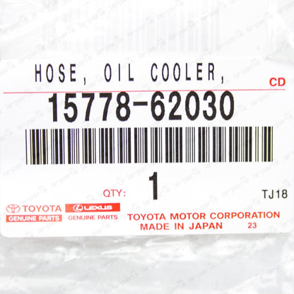 Genuine Toyota 4Runner Tacoma T100 3.4 V6 5VZFE Engine Oil Cooler By-pass Hoses