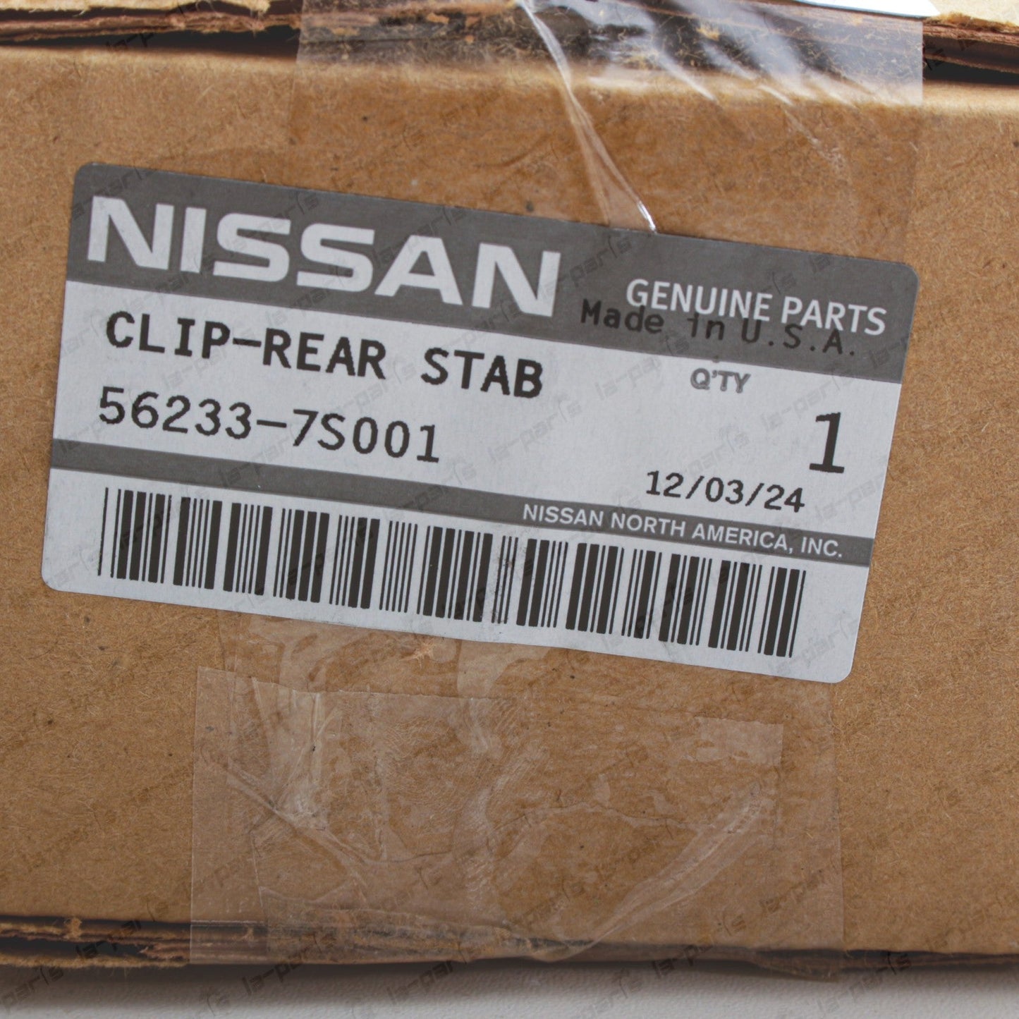 New Genuine OEM Nissan Armada Titan QX56 Rear Stabilizer Bar Bracket 56233-7S001