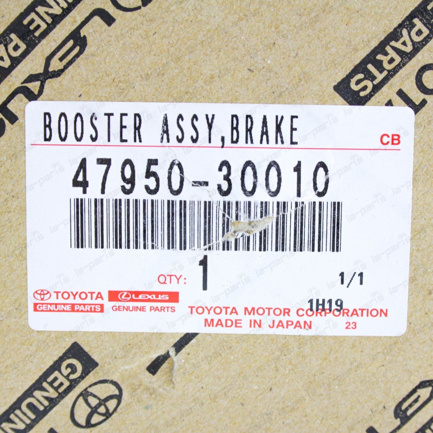 Genuine Toyota 03-05 4Runner 98-04 Rav4 Brake Booster Accumulator 47950-30010