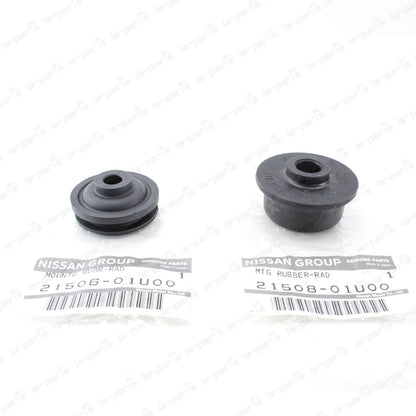 GENUINE NISSAN SKYLINE GTR R32 BNR32 R33 BCNR33 R34 RADIATOR MOUNT RUBBER SET