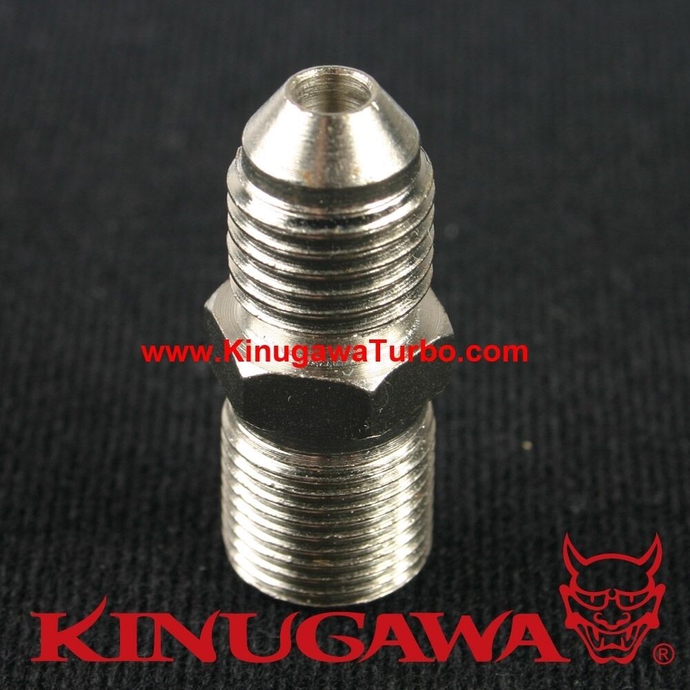 Adapter Fitting M12x1.0 mm to -4 AN Steel / Fuel Coolant / CA180DET Engine side