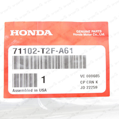 New Genuine Honda 16-17 Accord Front Right Fog Lamp Bezel Grill 71102-T2F-A61