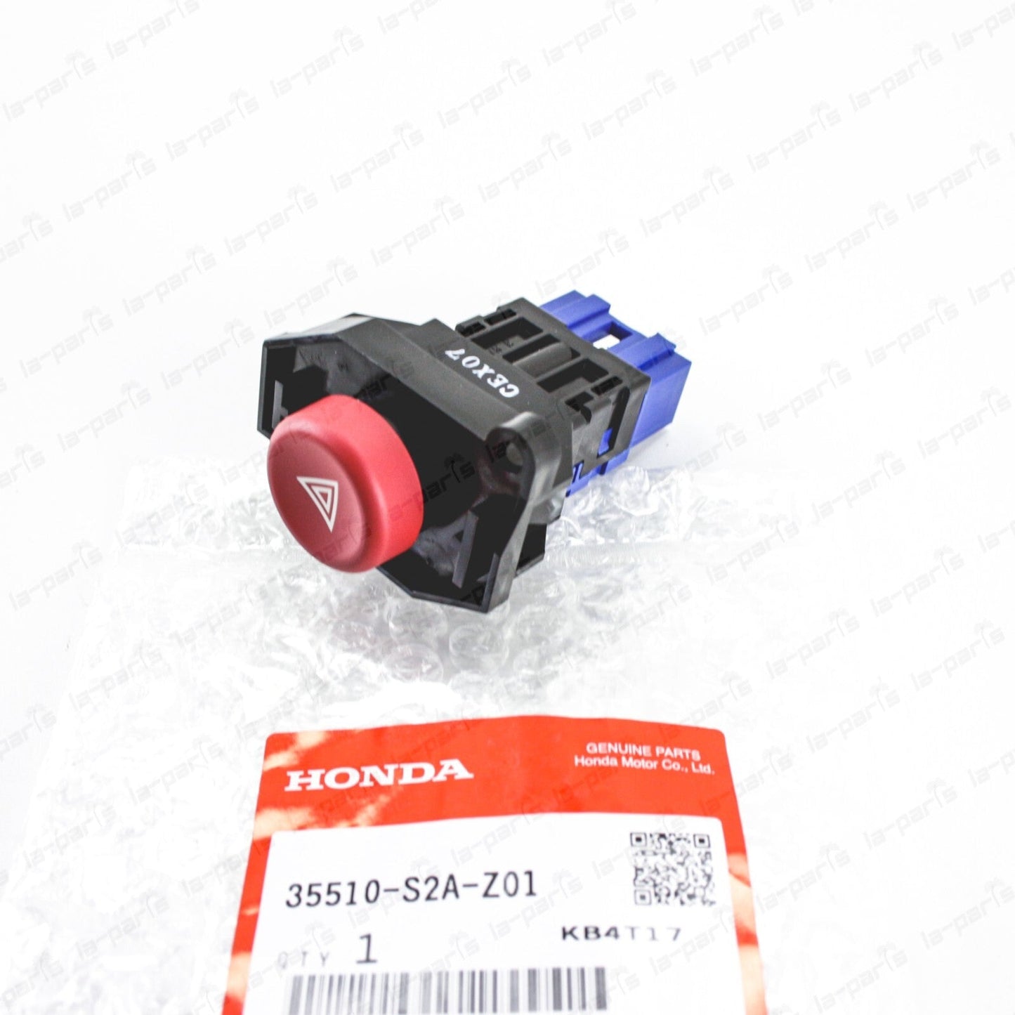 New Genuine OEM Honda S2000 AP1 AP2 Red Hazard Switch 35510-S2A-Z01