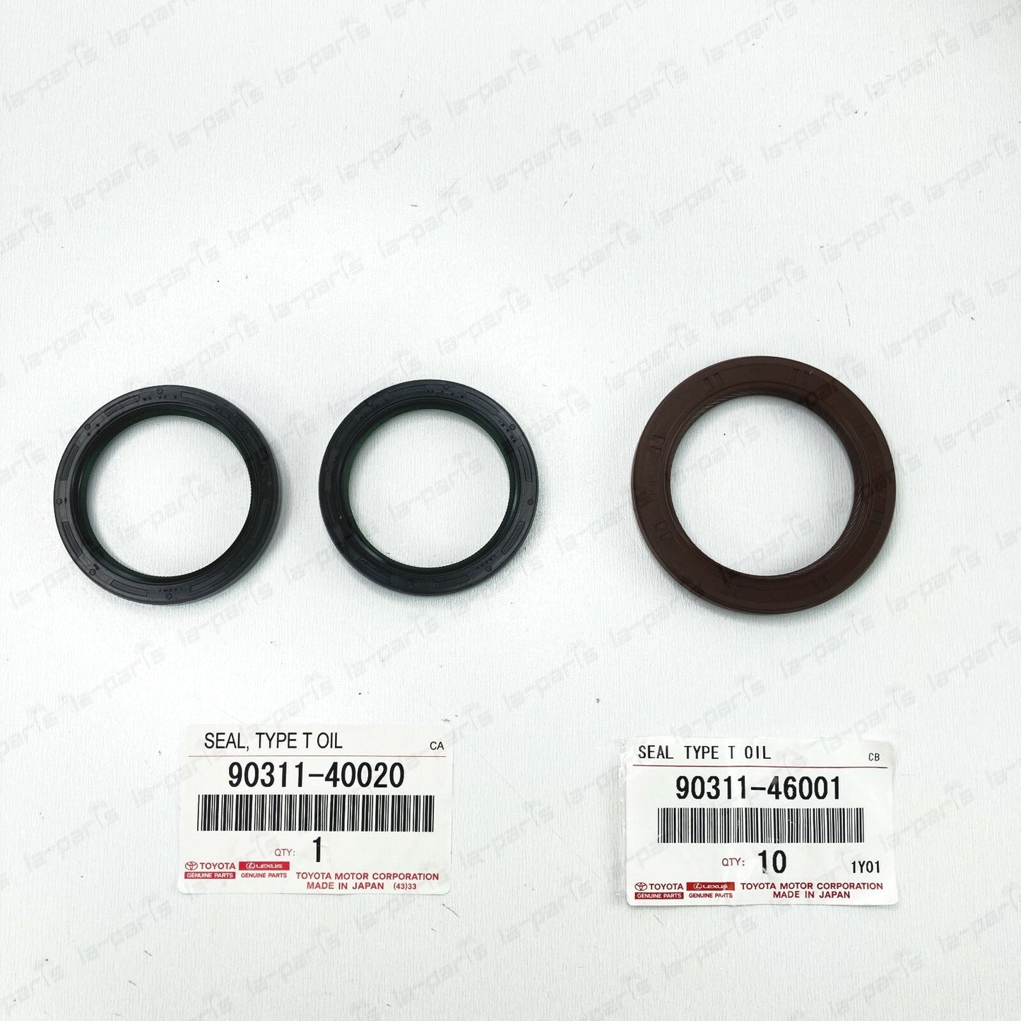GENUINE TOYOTA SUPRA GS300 SC300 IS300 CRANK 90311-46001 & CAM SEALS 90311-40020